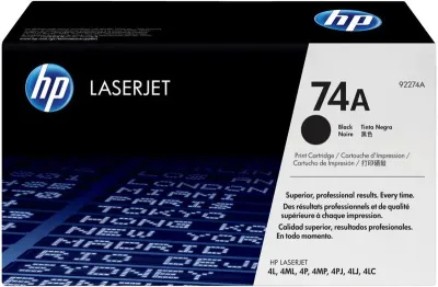 HP 92274A (74A) Siyah Orjinal Toner - Laserjet 4L