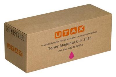 Utax CLP-3316 Magenta Original Toner Cartridge (4431610014)