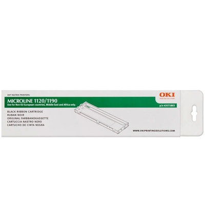 OKI 43571803 Black Original Ribbon - ML-1120 / ML-1190 (Damaged Box)