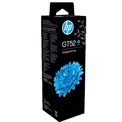 HP M0H54AE (GT-52) Mavi Orjinal Mürekkep Kartu