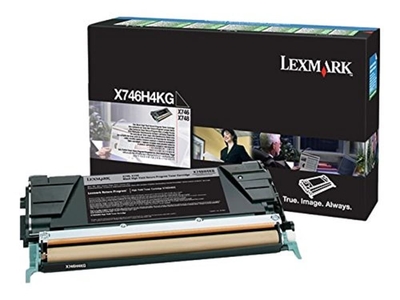 Lexmark X746H4KG Siyah Orjinal Toner Yüksek Kapasi