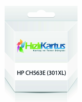 HP CH563E (301XL) Siyah Muadil Kartuş - DeskJet 10