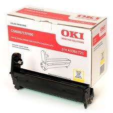 OKI0 43381721 Gelbe Originaltrommeleinheit - C5800 / C5900