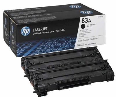 HP CF283AF (83A) BlackART Toner 2li Package - M