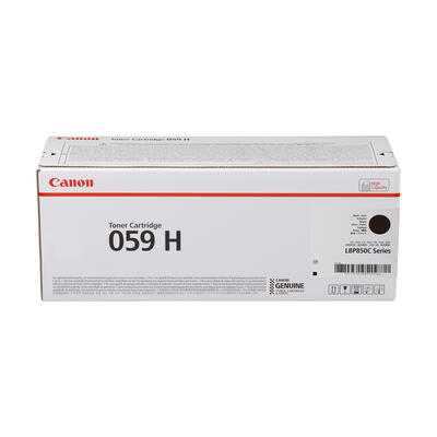 Canon CRG-059HBK (3627C001)  Black Original Toner High Yield - LBP852Cx / LBP851C