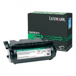 Lexmark 12A7612 Black Original Toner High Yield - T630 / T632 (B)