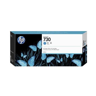 HP P2V68A (730) Cyanfarbene Original-Tintenpatrone - T1600 / T1700