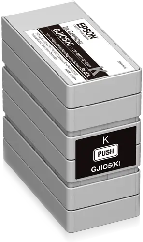 Epson GJIC5 (C13S020563) Schwarze Originalpatrone - C8