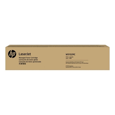 HP W9102MC Gelber Originaltoner - MFP E77422dn / MFP E77428dn