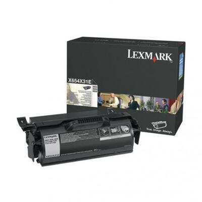 Lexmark X654X31E Originaltoner - X654 / X656
