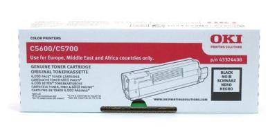 OKI 43324408 Black Original Toner - C5600 / C5700