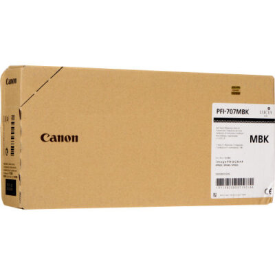 Canon PFI-707MBK (9820B001) Mat Siyah Orjinal