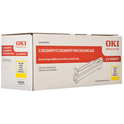 OKI 43460221 Sarı Orjinal Drum Unitesi - MC3530 /