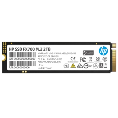 HP Ssd FX700 2TB Nvme M.2 7200MB/s-6200MB/s SSD  (