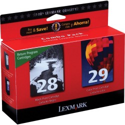 Lexmark 18C1520E (28-29) Siyah + Renkli Orjinal Ka