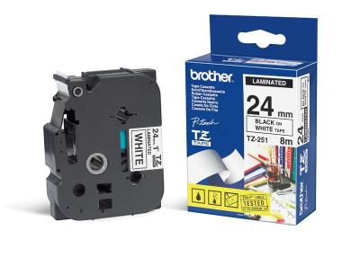 Brother TZ-251 (24MM) White Laminated Label
