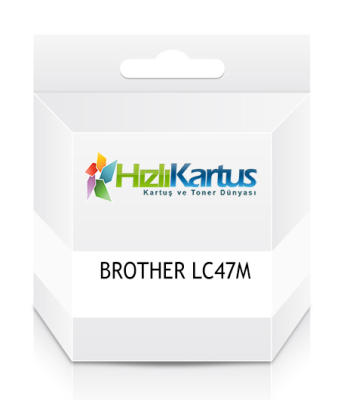 Brother LC47M Kırmızı Muadil Kartuş - DCP-110C  /