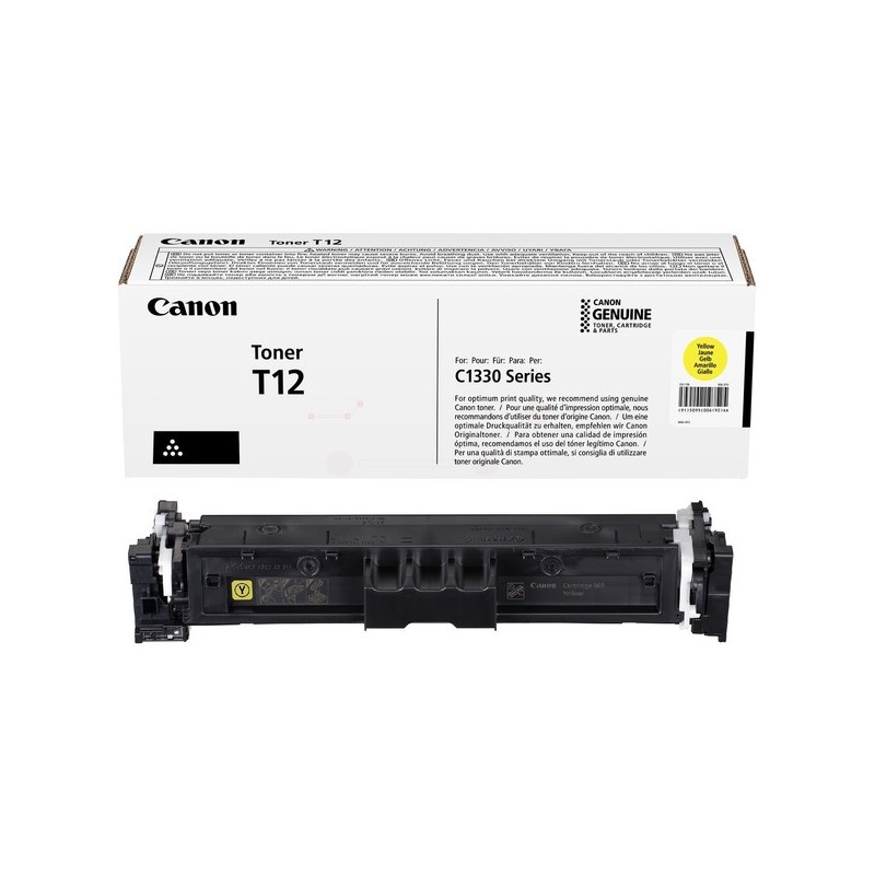 Canon T12 (5095C006AA) Yellow Original Toner - C1333iF / C1333P