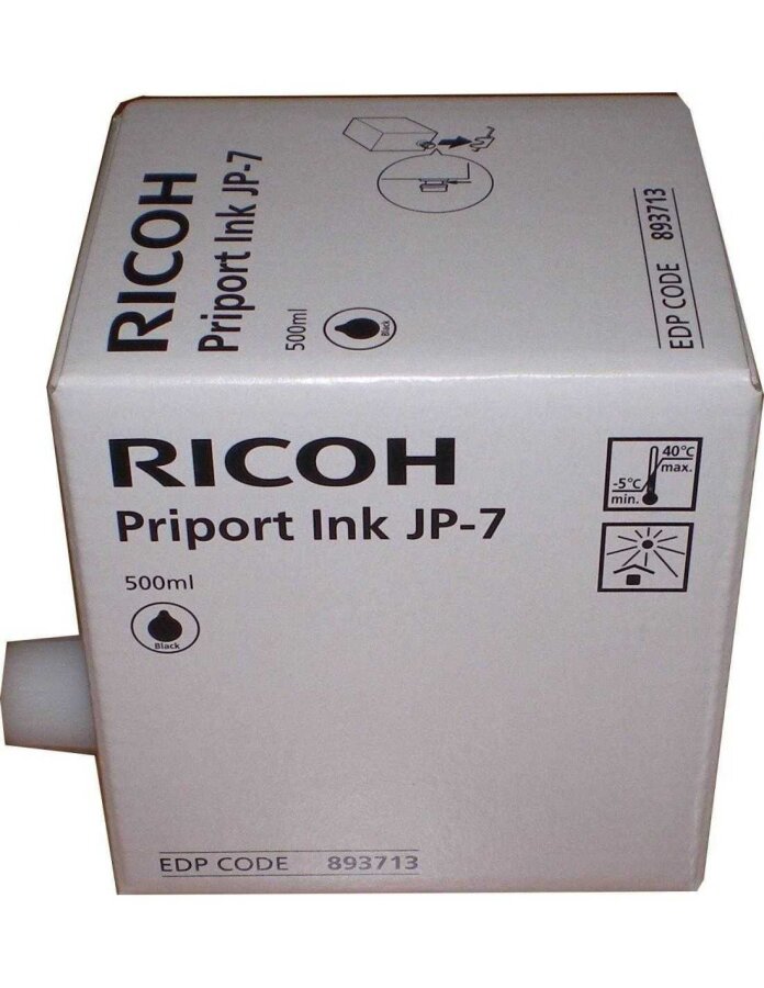 Ricoh 893713 Schwarze Originalpatrone - JP 735 / JP 75