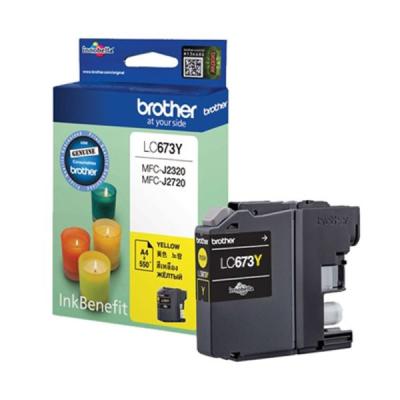 Brother LC673Y Yellow Original Cartridge - MFC-J2720 / MFC-J2320