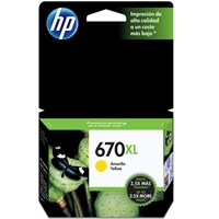 HP CZ120AB (670XL) Sarı Orjinal Kartuş Yüksek
