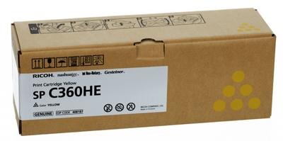 Ricoh 408187 Gelber Orjinaltoner — SPZCARTKEEP0002ZXQ