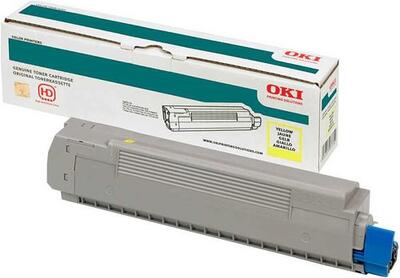 OKI 46606505 Sarı Orjinal Toner - Pro8432WT