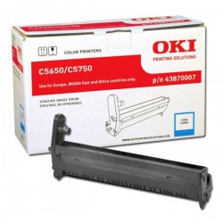 OKI 43870007 Mavi Orjinal Drum Ünitesi - C5650 / C