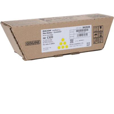 Ricoh 842643 Gelber Orjinaltoner — IMZCARTKEEP0002ZXQ