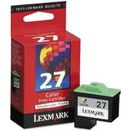 Lexmark 10N0227 (27) Colour Original Cartridge - X1270