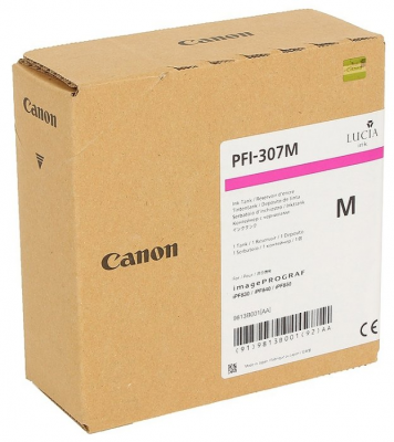 Canon PFI-307M (9813B001) Kırmızı Orjinal Kartu